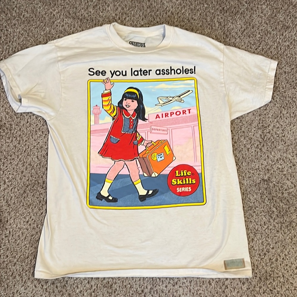 Steven Rhodes “See you Later A-holes” tee